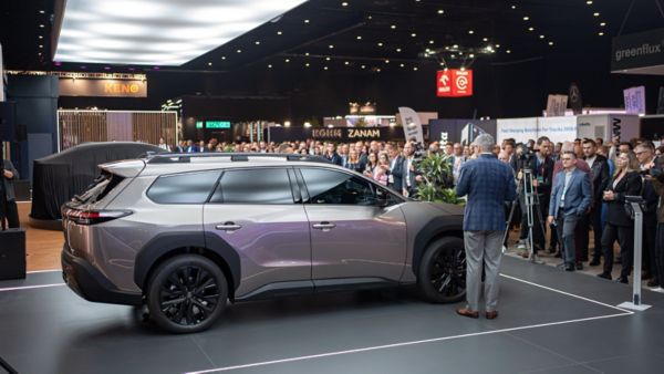 Prezentacja samochodów Toyoty na targach w Katowicach