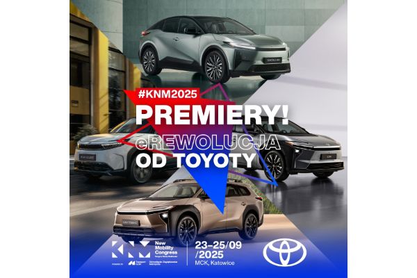Kolejny krok Toyoty. Polska premiera czterech modeli elektrycznych na Kongresie Nowej Mobilności w Katowicach