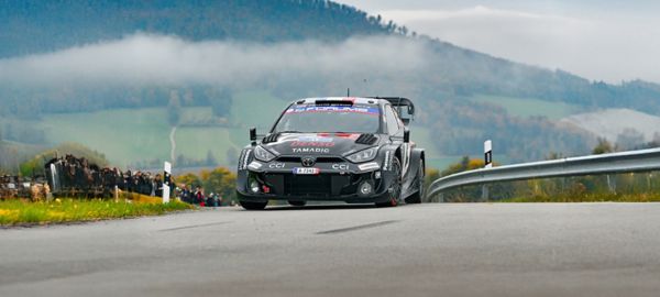 A TOYOTA GAZOO Racing World Rally Team a Közép-Európa Rallyn 