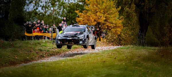 A TOYOTA GAZOO Racing World Rally Team a Közép-Európa Rallyn 