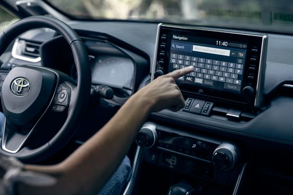 toyota dashboard screen