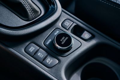 The smart interior of the Toyota Prius Plug-in Hybrid