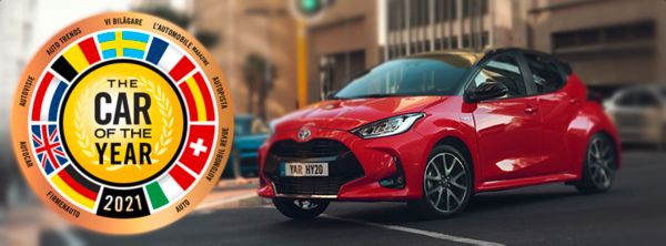 Toyota Yaris proclamata «European car of the year 2021»