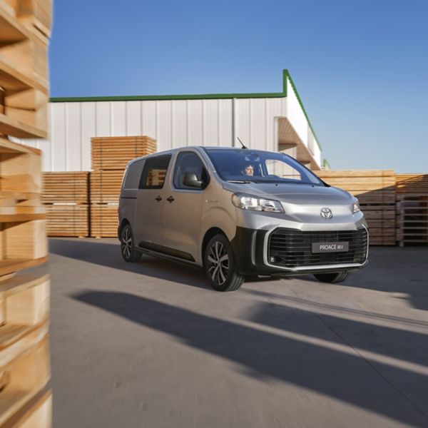Toyota Proace exterieur met Tailored Pack