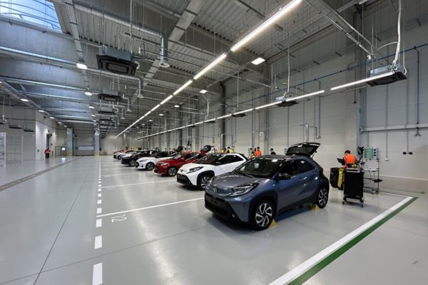Toyota mega hub in Kolin, CZ - 05