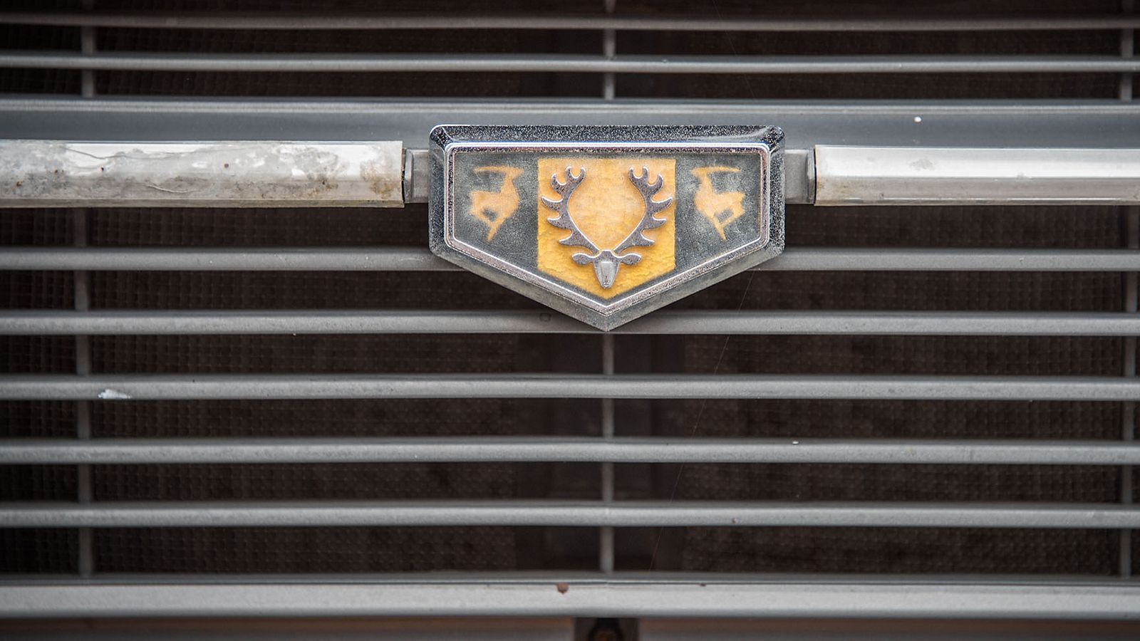Toyota 1000, exterieur, logo, grille, voorkant, detailbeeld
