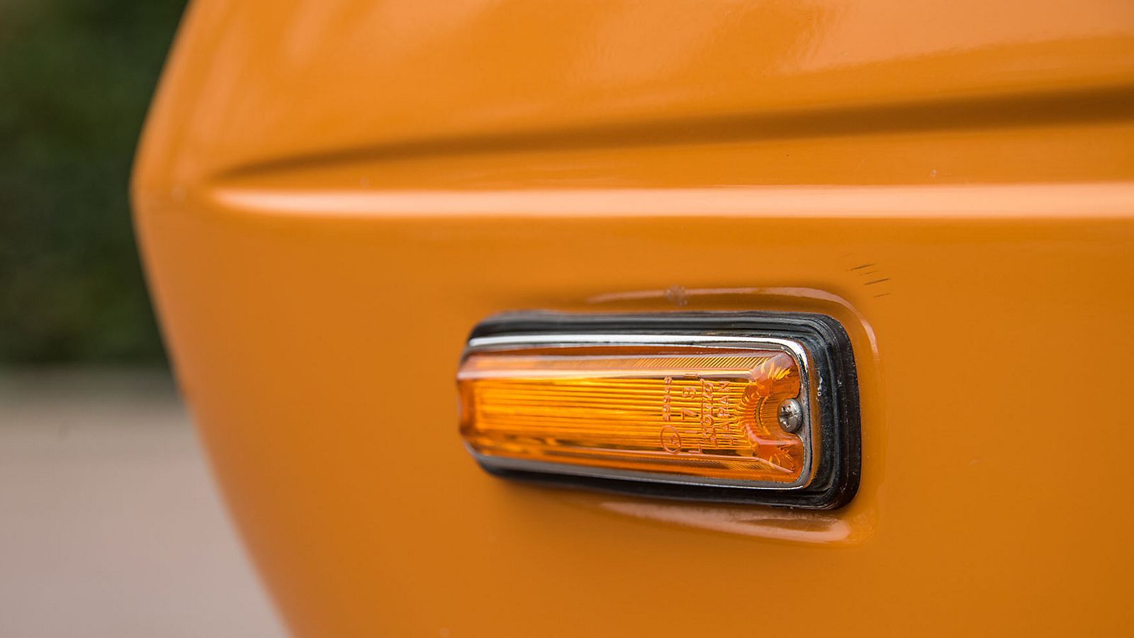 Toyota 1000, exterieur, oranje, linksachter, lamp