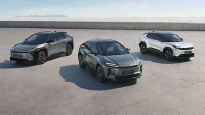 Vollelektrische Toyota Modelle