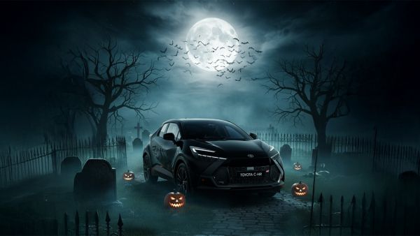 Toyota C-HR, black edition, exterieur, rechter zijkant