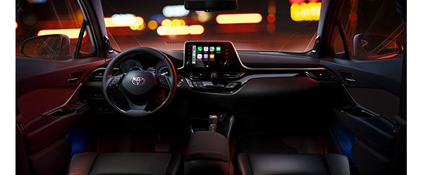 Toyota C-HR, interieur, stuur, dashboard