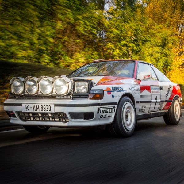 Toyota, Celica GT Four, exterieur, schuin voor, dynamisch, bossen
