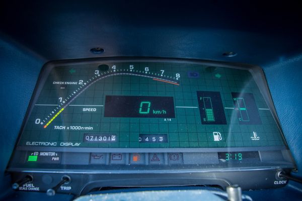 Toyota Celica Supra, interieur, dashboard