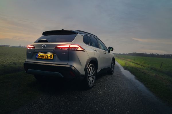 Toyota, Corolla, Cross, rechter, achter, zijaanzicht, mistverlichting