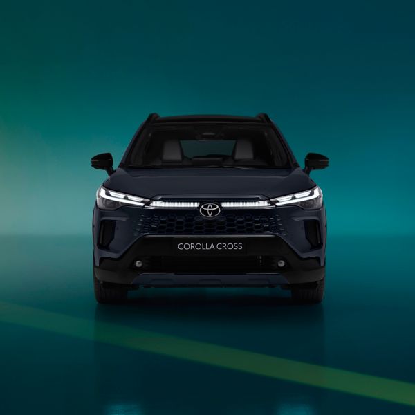 Toyota, Corolla, Cross, voor, aanzicht, stilstaand, exterieur