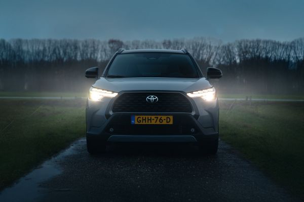Toyota, Corolla, Cross, voorkant, mistverlichting