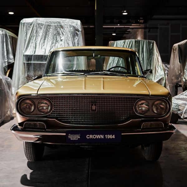 Toyota, Crown, 1964, exterieur, voorkant