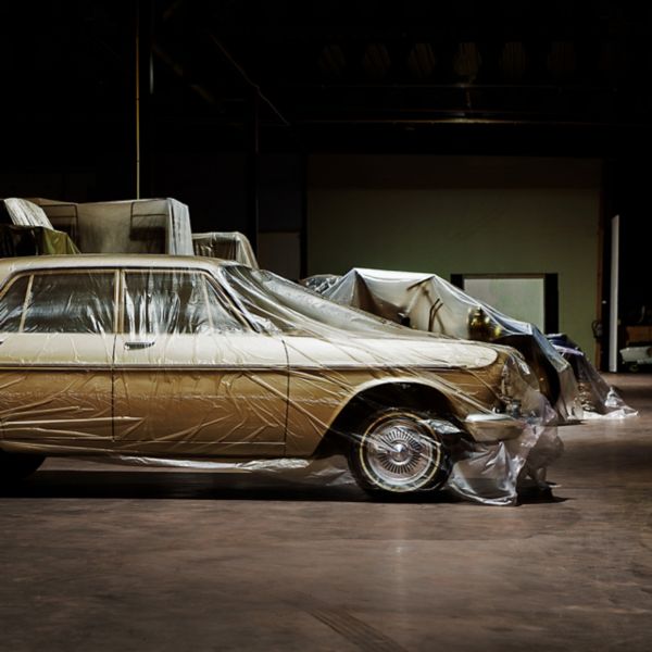 Toyota, Crown, 1964, exterieur, zijkant, onder folie