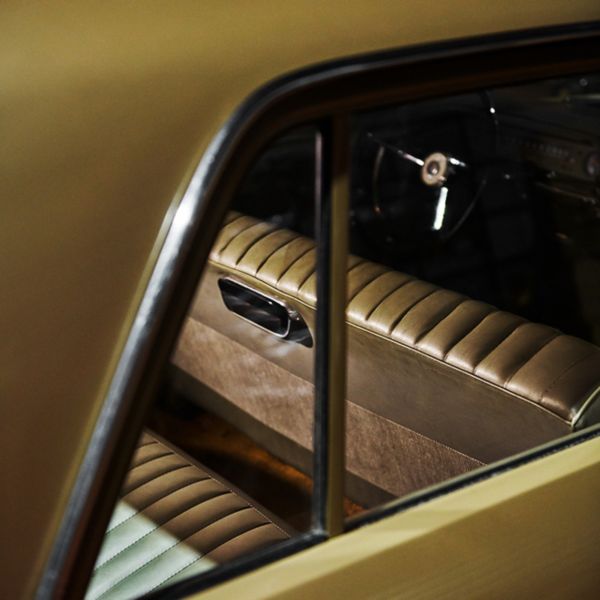 Toyota, Crown, 1964, interieur, driekwart, rechtsachter