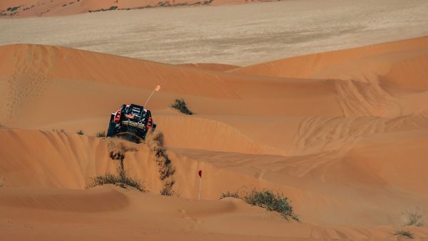 Toyota GR Hilux, Dakar Rally 2025, exterieur, achterkant