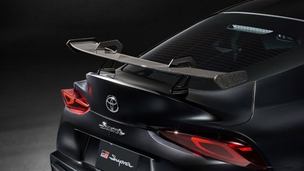 Toyota, GR, Supra, A90, Final, Edition, achterzijde, logo, exterieur