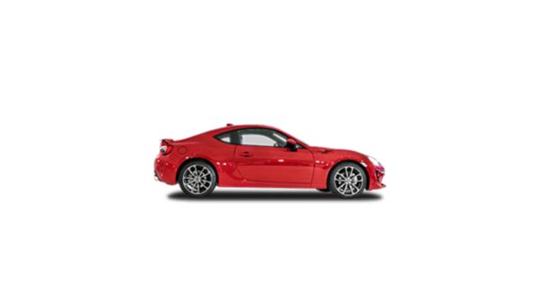 Toyota GT86, exterieur, zijkant, rood