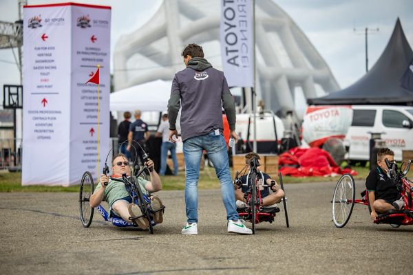 Toyota, Go, Experience, handbiker