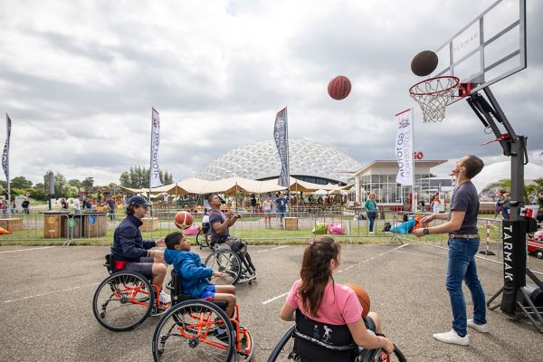 Toyota, Go, Experience, rolstoel, basketbal