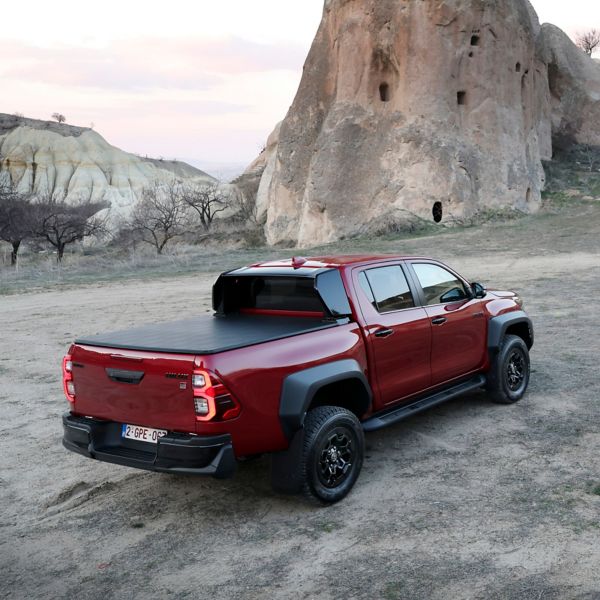 Toyota, Hilux, GR SPORT, exterieur, stilstaand, zijaanzicht