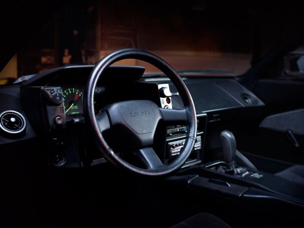 MR2, interieur, dashboad