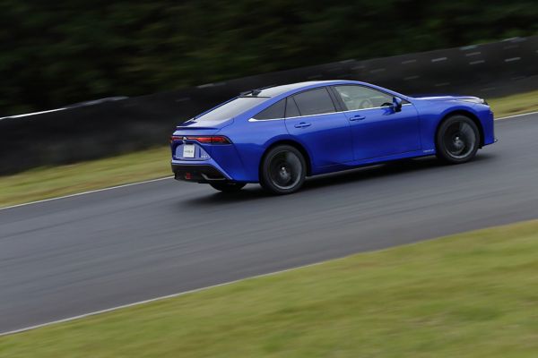 Toyota, Mirai, exterieur, zijkant