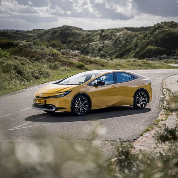 Toyota Prius 5, exterieur, linker zijaanzicht