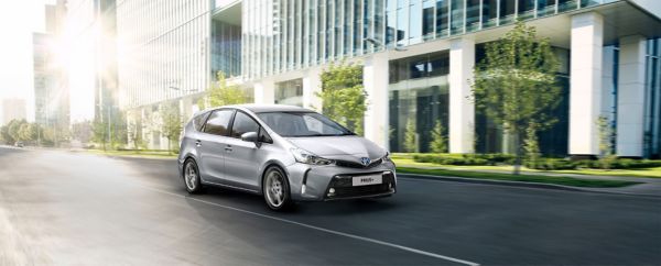 Toyota, Prius+, exterieur, driekwart, links, voor, header