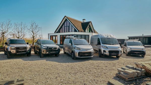 Toyota bedrijfswagen range