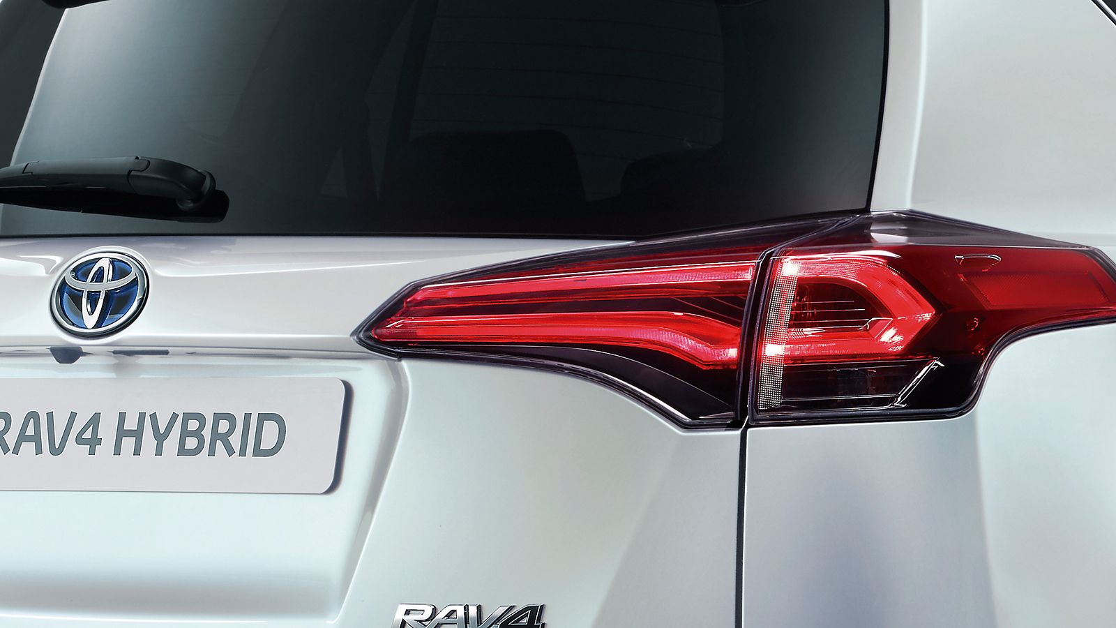 Toyota RAV4, 4th generation, exterieur, achterkant, wit