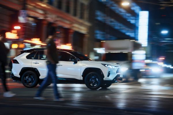 Toyota RAV4, 5th generation, exterieur, zijkant, wit