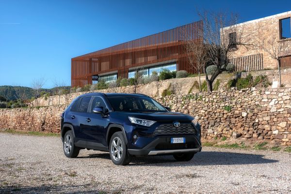 Toyota, RAV4, Hybrid, 2021, exterieur, linksvoor