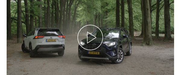 Toyota RAV4, exterieur, blauw, grijs, thuistour, video thumb