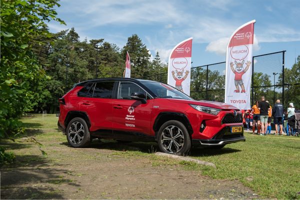 Toyota, RAV4, exterieur, zijkant, Special Olympics