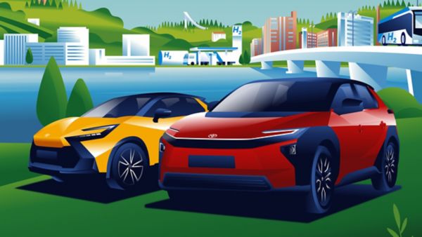 Toyota C-HR Plug-in ja Toyota bZ4x