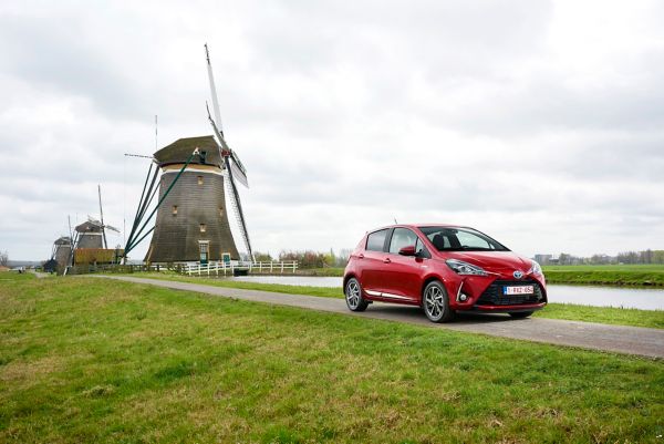 Toyota, Yaris, 2019, exterieur, driekwart, linksvoor
