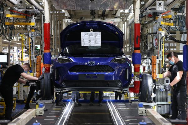 Toyota, Yaris, exterieur, fabriek