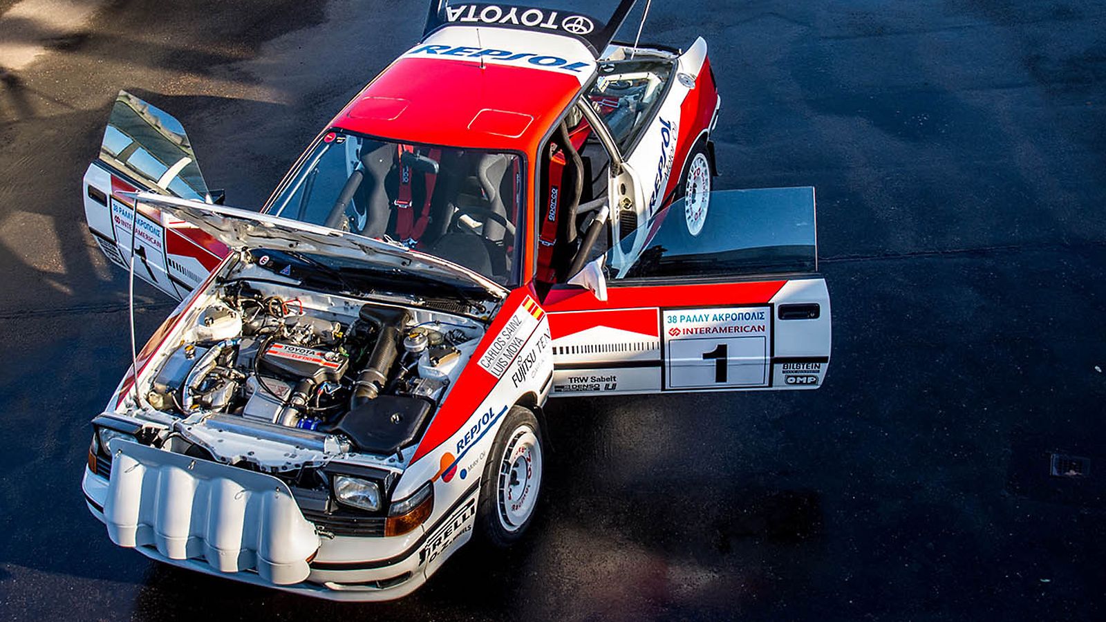 Toyota, exterieur, Celica, GT, Four, boven, aanzicht