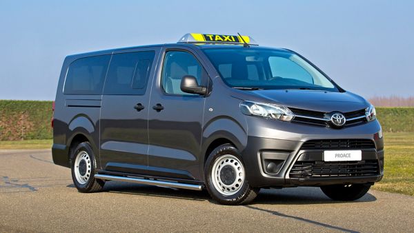 Toyota, exterieur, Proace, Taxi, Dorenbos, zijaanzicht