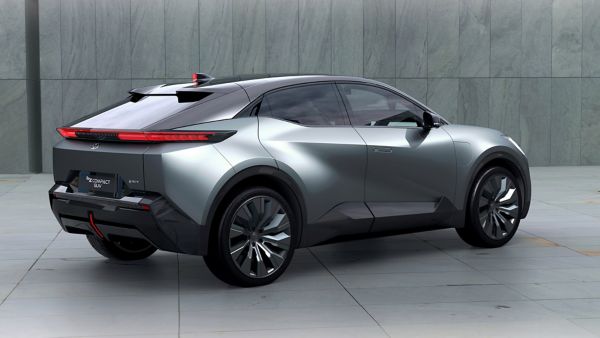 Toyota, exterieur, bZ, Compact, SUV, Concept, achteraanzicht