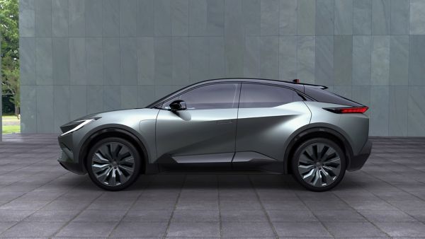 Toyota, exterieur, bZ, Compact, SUV, Concept, zijaanzicht