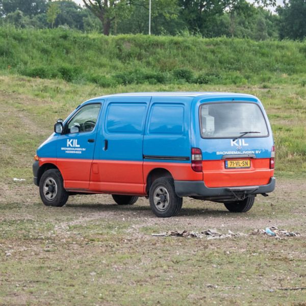 Toyota, exterieur, hiace, zijkant, schuin