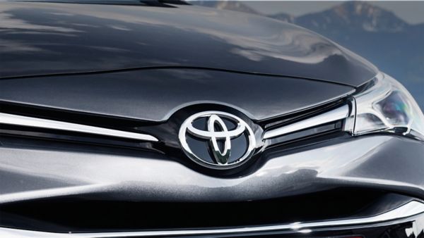 Toyota, exterieur, voorkant, logo, detailbeeld