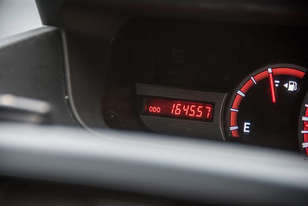 Toyota, interieur, Voxy, DavidMan, kilometerstand