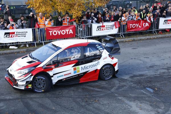 Arrivée de l'équipe Toyota Gazoo