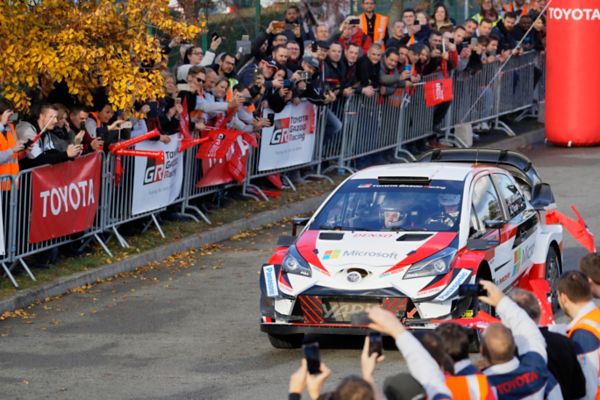 Arrivée de l'équipe Toyota Gazoo